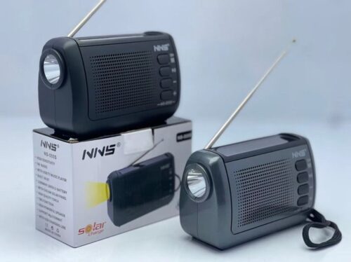 NNS-555S new solar bluetooth speaker with antenna radio gift speaker retro radio3 Wholesale Dubai UAE