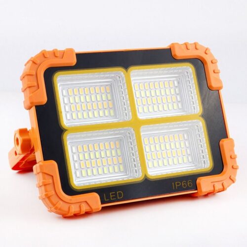New XJ-D1 solar LED charging three-speed dimming mobile phone power bank with all-night battery life portable handheld lantern Wholesale Dubai UAE