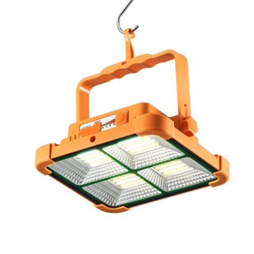 New small D8 solar LED charging three-speed dimming mobile phone power bank with all-night battery life portable hand lantern4 Wholesale Dubai UAE