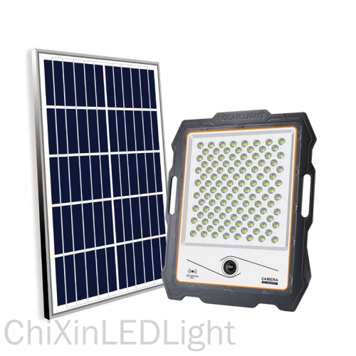 Outdoor LED solar flood light smart camera home early warning monitoring light garden lighting courtyard light Wholesale Dubai UAE