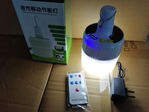 Outdoor mobile solar light bulb street stall light night market stall light solar rechargeable bulb light led emergency light Wholesale Dubai UAE