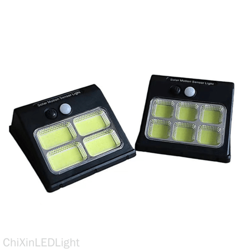 Outdoor waterproof solar LED small wall lamp wall courtyard home COB solar human body induction courtyard wall lamp Wholesale Dubai UAE