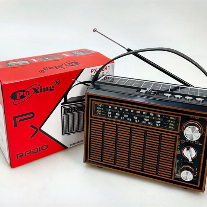 PX-62BT PUXING retro Bluetooth speaker cross-border multi-functional full-band radio portable vintage retro radio Wholesale Dubai UAE