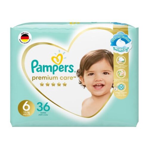 Pampers Premium Care Soft Baby Diapers 36 Count Wholesale Dubai UAE