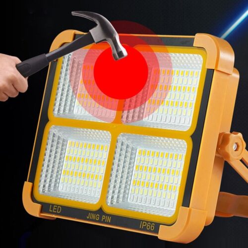 Qili New large D8 solar LED charging three-speed dimming mobile phone power bank with all-night battery life portable handheld lantern2 Wholesale Dubai UAE