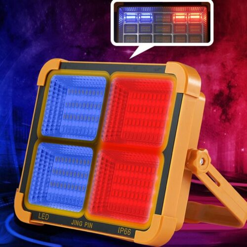 Qili New large D8 solar LED charging three-speed dimming mobile phone power bank with all-night battery life portable handheld lantern3 Wholesale Dubai UAE