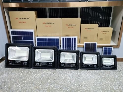 Solar lamp LED floodlight cornucopia floodlight plastic model Wholesale Dubai UAE