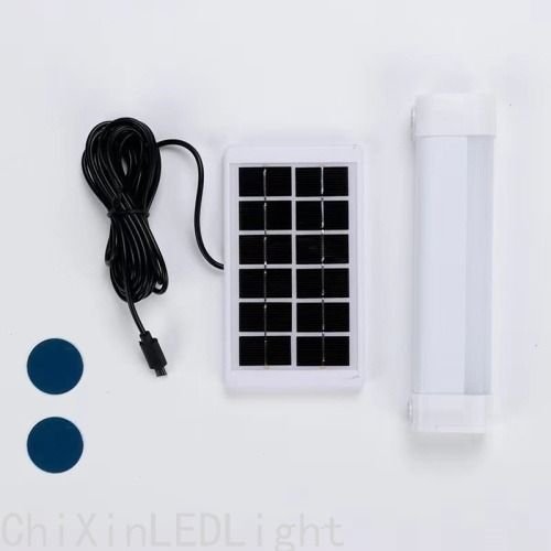 Solar rechargeable LED emergency light tube flashlight dual-purpose outdoor emergency lighting tube with magnet hook1 Wholesale Dubai UAE - Tradedubai.ae Wholesale B2B Market