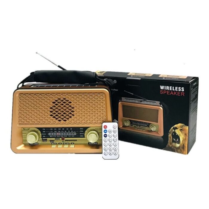 Wireless remote control retro bluetooth small speaker multifunctional elderly radio listening music player Wholesale Dubai UAE - Tradedubai.ae Wholesale B2B Market