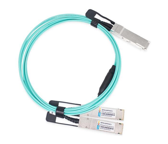100G QSFP28 To 2x 50G QSFP28 AOC Transceiver Wholesale Supplier Dubai UAE