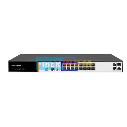 2-Optical 16-Electric 100M Management POE Switch FWPS2016H Wholesale Supplier Dubai UAE