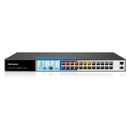 2-Optical 24-Electric Gigabit Management POE Switch FWPS2024GS Wholesale Supplier Dubai UAE