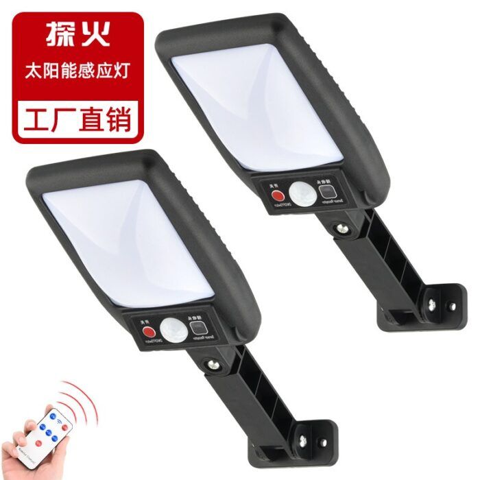 2023 New Solar Outdoor Garden Light Home Waterproof LED Human Body Sensor Light Remote Control Color Changing Wall Lamp - Tradedubai.ae Wholesale B2B Market