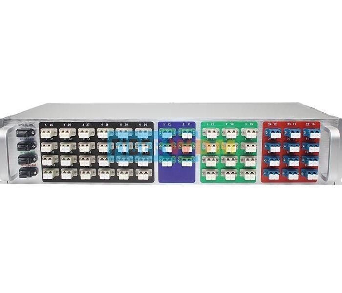 4 Channels MPO TO Dual LC Device 2U Rack Wholesale Supplier Dubai UAE