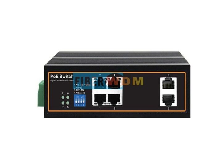 6-Electric POE Gigabit Industrial Switch FW304GPS-2G Wholesale Supplier Dubai UAE - Tradedubai.ae Wholesale B2B Market