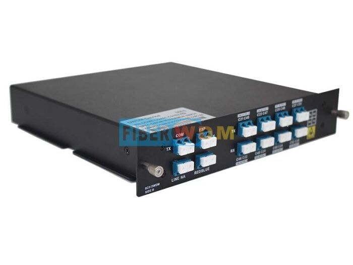 Single Fiber 8CH DWDM MUX DEMUX With RB Filter, Plug-In LGX Box, 2-Slot 1U Rack - Wholesale Suppliers Dubai UAE - Tradedubai.ae Wholesale B2B Market