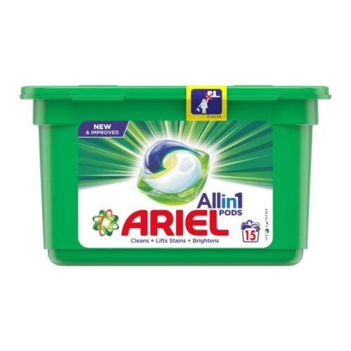 Ariel 3-in-1 Washing Liquid Pods Touch of Freshness Downy 15Pcs – Wholesale Supplier Dubai UAE