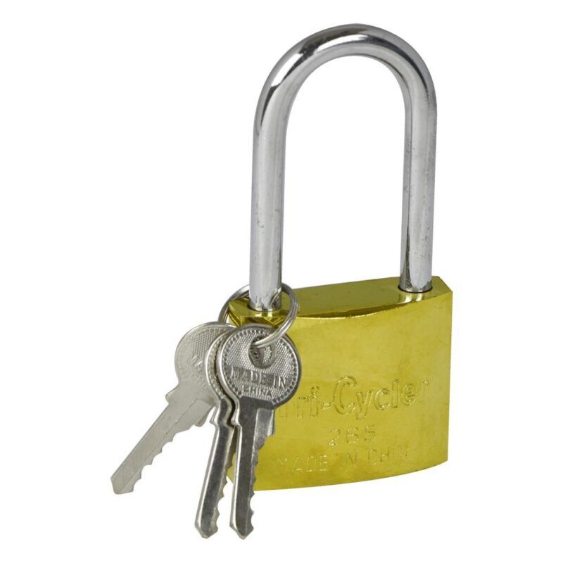 Brass Pad lock with Key Set 50mm - Tradedubai.ae Wholesale B2B Market