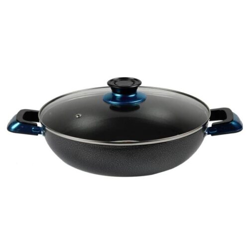 Buy High-Quality Aluminium Kawashi Wok Pan with Glass-Lid - Cookware Wholesale Dubai UAE - Tradedubai.ae Wholesale B2B Market Buy High-Quality Aluminium Kawashi Wok Pan with Glass-Lid - Cookware Wholesale Dubai UAE - Tradedubai.ae Wholesale B2B Market