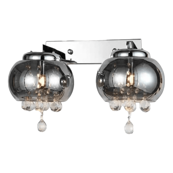 Chrome Color E14-2 Lamp Decorative Chandelier Light - Elegant Design and Bright Illumination - Wholesale Lighting Dealers and wholesale suppliers in Dubai UAE