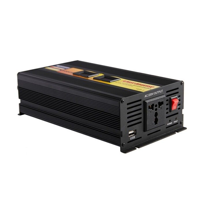 Correction wave inverter 12V to 220V high power 1500W high frequency car inverter outdoor inverter wholesale – Wholesale Solar Products and Solar Lights Supplier Dubai UAE - Tradedubai.ae Wholesale B2B Market