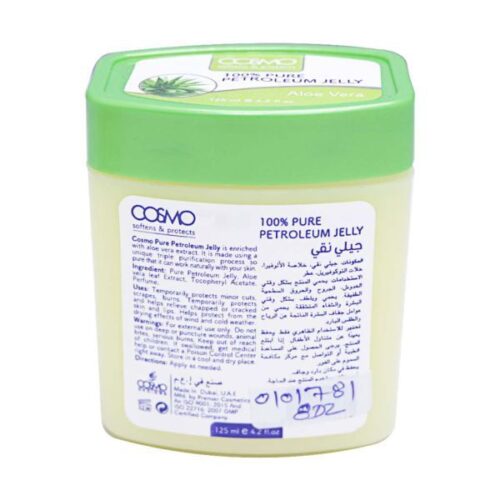 Cosmo Aloe Vera Skin Nourishing Petroleum Jelly 125Ml Wholesale Supplier Dubai UAE