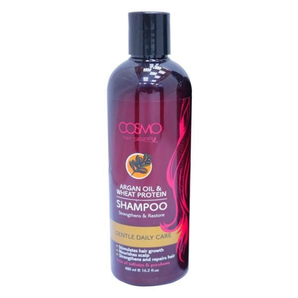 Cosmo Argan Oil Wheat Care Hair Growth Shampoo 480Ml Wholesale Supplier Dubai UAE