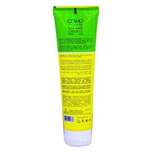Cosmo Beauty Treat Deep Cleaning Refreshing Lemon Face Wash Wholesale Supplier Dubai UAE
