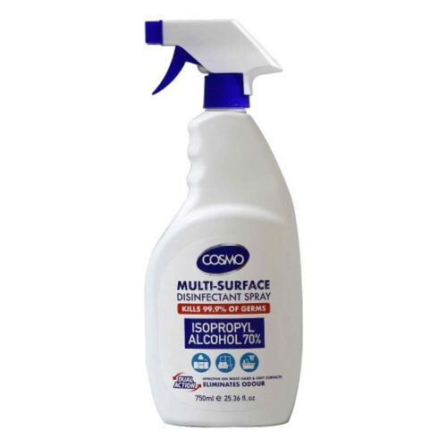 Cosmo Multi-Surface Effective Disinfectant Spray 750Ml – Wholesale Personal Care and Beauty Products Supplier Dubai UAE - Tradedubai.ae Wholesale B2B Market