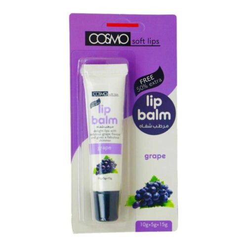 Cosmo Soft Lips Grape Enriched Lip Balm 15Gm Wholesale Supplier Dubai UAE - Tradedubai.ae Wholesale B2B Market Cosmo Soft Lips Grape Enriched Lip Balm 15Gm Wholesale Supplier Dubai UAE - Tradedubai.ae Wholesale B2B Market