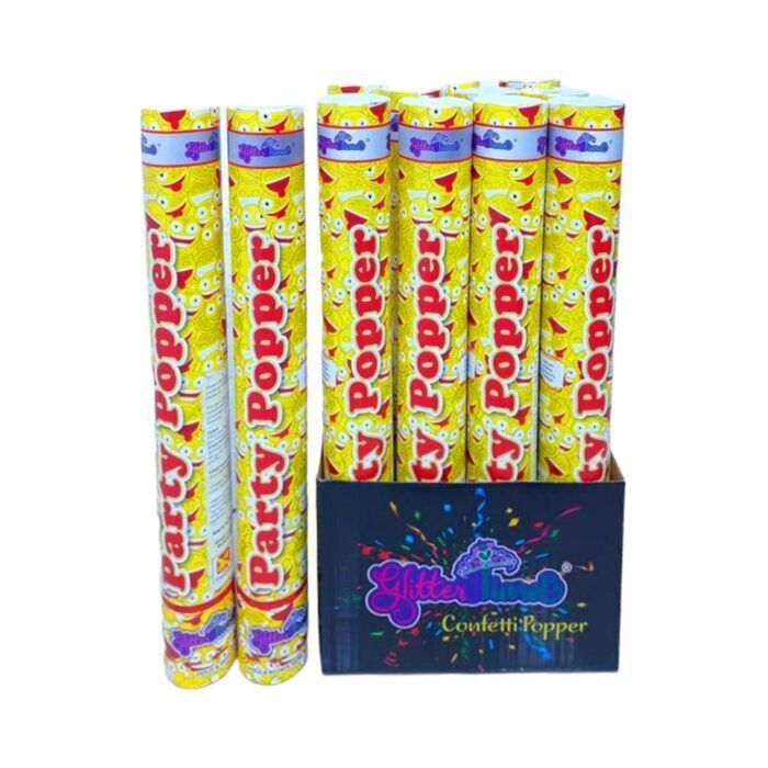 Crafted with Smiley Design 40Cm Paper Bits Confetti Party Popper  – Wholesale Products Supplier Dubai UAE - Tradedubai.ae Wholesale B2B Market