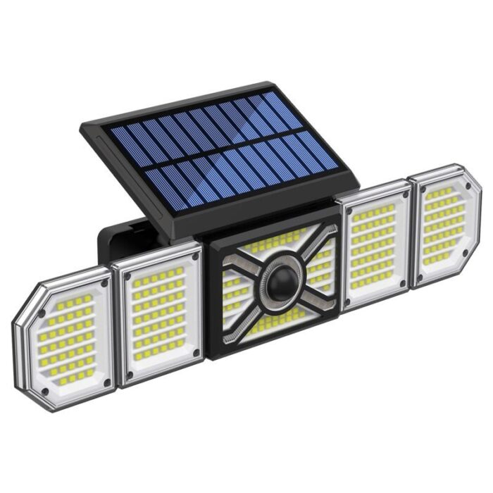 Cross-border new 5-head solar light outdoor garden light human body LED sensor light home wall solar wall light – Wholesale Solar Products and Solar Lights Supplier Dubai UAE - Tradedubai.ae Wholesale B2B Market