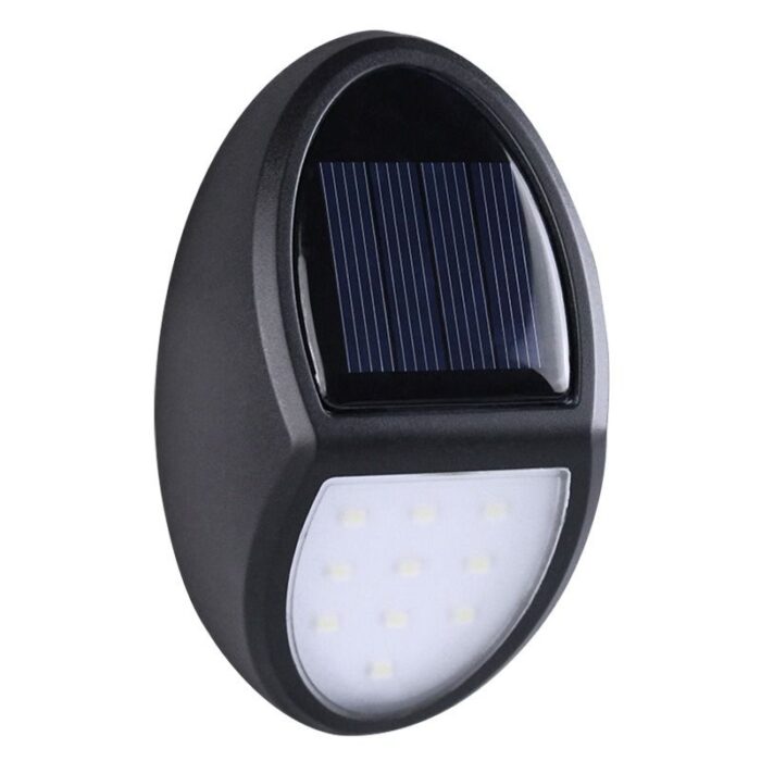 Cross-border new solar wall washer LED oval waterproof wall light outdoor induction fence garden decorative light – Wholesale Solar Products and Solar Lights Supplier Dubai UAE
