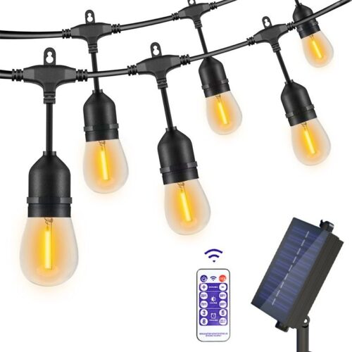 Customized 10 lights S14 light string solar lights LED decorative lights waterproof outdoor villa courtyard lights garden landscape lights – Wholesale Solar Products and Solar Lights Supplier Dubai UAE - Tradedubai.ae Wholesale B2B Market