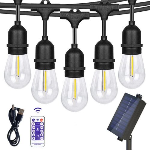 Customized 10 lights S14 light string solar lights LED decorative lights waterproof outdoor villa courtyard lights garden landscape lights – Wholesale Solar Products and Solar Lights Supplier Dubai UAE - Tradedubai.ae Wholesale B2B Market