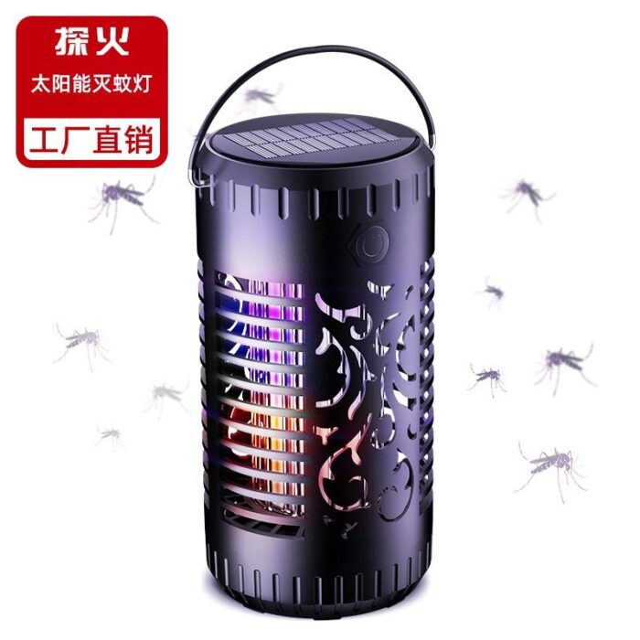 Customized new Amazon solar mosquito killer lamp outdoor courtyard landscape atmosphere flame lamp LED camping lamp – Wholesale Solar Products and Solar Lights Supplier Dubai UAE