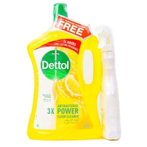 Dettol Antibacterial 3X Lemon Power Floor Cleaner  – Wholesale Products Supplier Dubai UAE