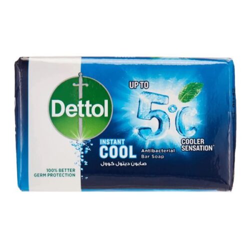 Dettol Instant Cool Sensation Anti-Bacterial Bar Soap 165Gm – Wholesale Personal Care and Beauty Products Supplier Dubai UAE