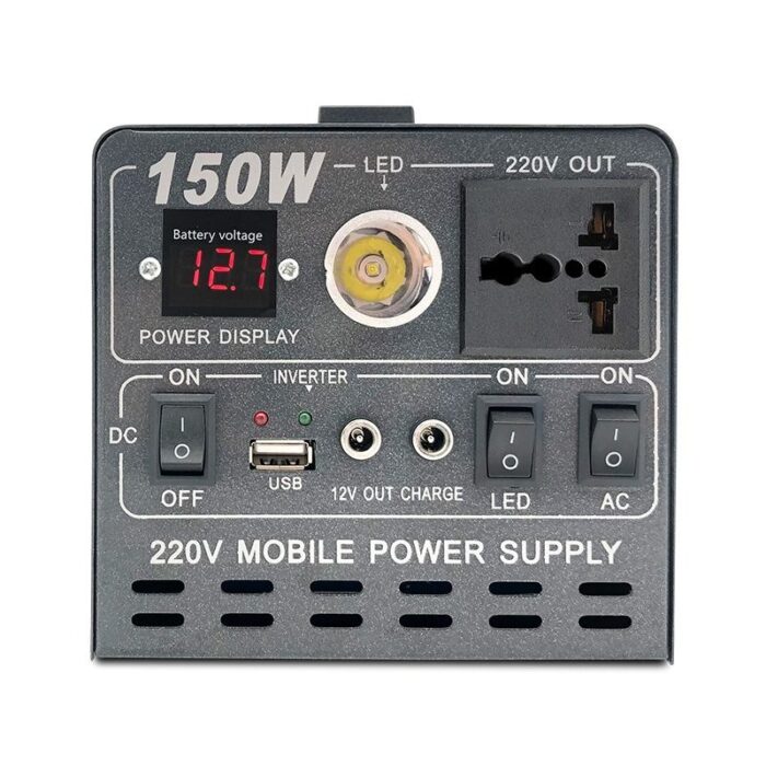 Factory direct sales 150W portable outdoor emergency energy storage mobile power supply 220V camping home all-in-one machine– Wholesale Solar Products and Solar Lights Supplier Dubai UAE - Tradedubai.ae Wholesale B2B Market