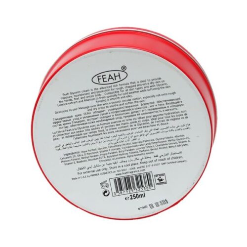 Feah Advanced Rich Formula Glycerin Cream 250Ml Wholesale Supplier Dubai UAE - Tradedubai.ae Wholesale B2B Market