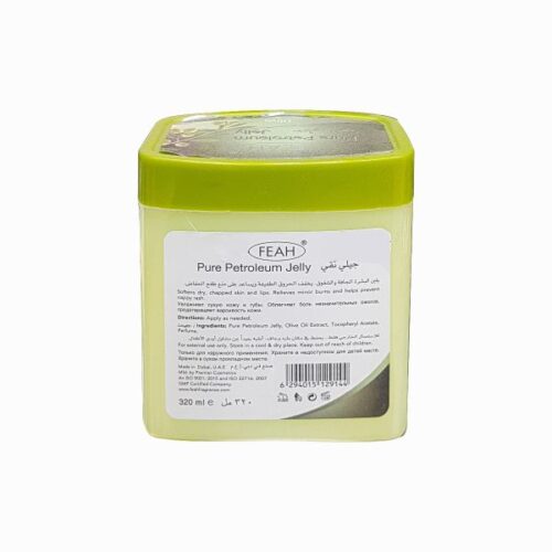 Feah Pure Olive Moisturizing Petroleum Jelly 320Ml Wholesale Supplier Dubai UAE - Tradedubai.ae Wholesale B2B Market Feah Pure Olive Moisturizing Petroleum Jelly 320Ml Wholesale Supplier Dubai UAE - Tradedubai.ae Wholesale B2B Market