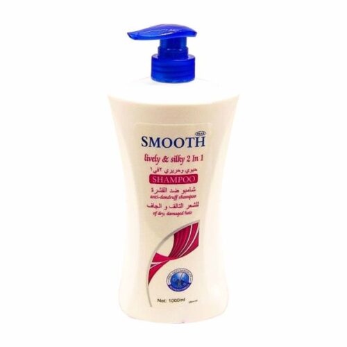 Feah Smooth Lively Silky 2 in 1 Anti-Dandruff Shampoo 1000Ml- Wholesale Shampoo Suppliers Dubai UAE