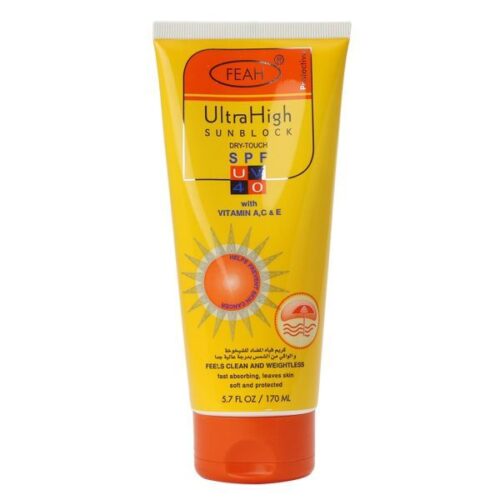 Feah Ultra High Dry Touch Sunblock SPF UV 40 Cream 170Ml Wholesale Supplier Dubai UAE - Tradedubai.ae Wholesale B2B Market Feah Ultra High Dry Touch Sunblock SPF UV 40 Cream 170Ml Wholesale Supplier Dubai UAE - Tradedubai.ae Wholesale B2B Market