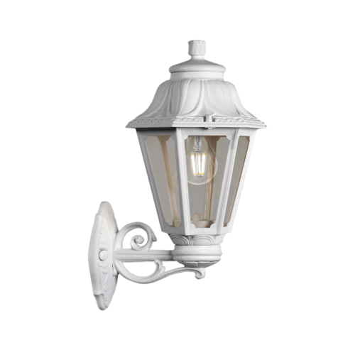 Fumagalli Bisso-Anna Wall Clear E27 White Without Lamp - Wholesale Lighting Dealers and wholesale suppliers in Dubai UAE