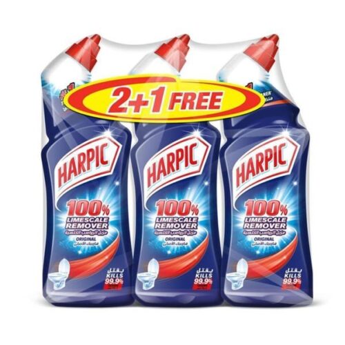 Harpic Liquid Limescale Remover Toilet Cleaner Offer Pack– Wholesale Household Disinfection Cleaning Product Supplier Dubai UAE
