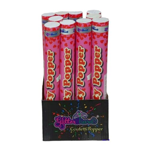 Heart Shape Confetti and Paper Bits Party Popper  – Wholesale Products Supplier Dubai UAE
