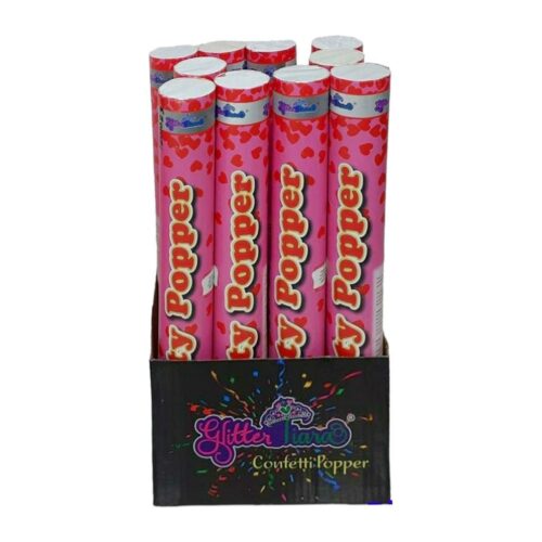 Heart Shape Confetti and Paper Bits Party Popper  – Wholesale Products Supplier Dubai UAE