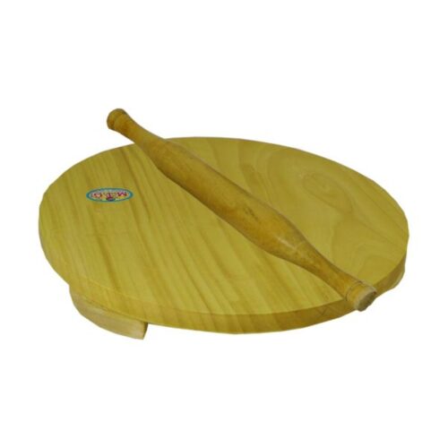 High Quality Wooden Rolling Pin and Dough Board Set size 12 - Kitchen ware Wholesale Dubai UAE