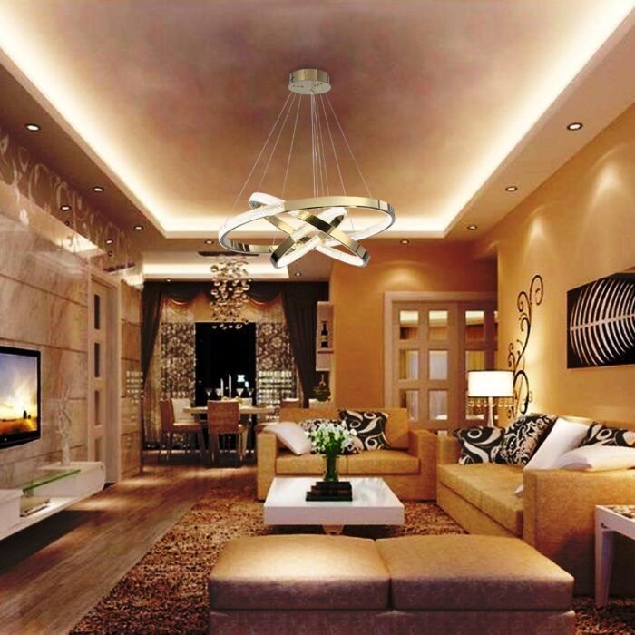 Indoor Modern Elegant Contemporary Chandelier Gold finish - Wholesale Lighting Dealers and wholesale suppliers in Dubai UAE - Tradedubai.ae Wholesale B2B Market