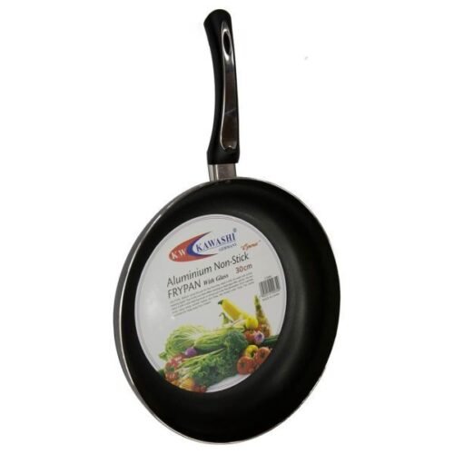 Kawashi Aluminium Non-Stick Opera Fry Pan Size-30Cm with Glass-Lid - Cookware Wholesale Dubai UAE